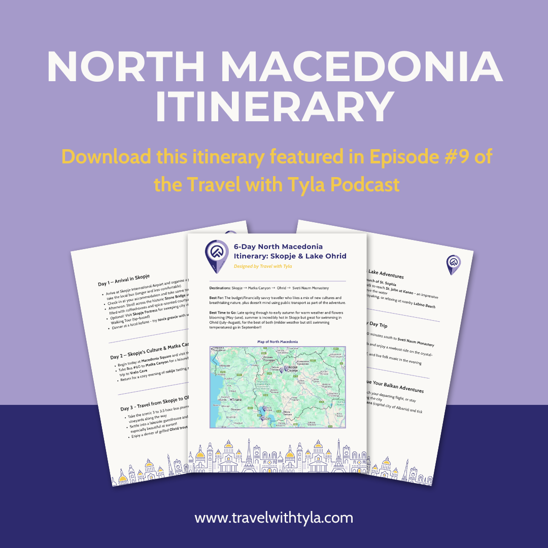 6-Day North Macedonia Itinerary: Skopje & Lake Ohrid