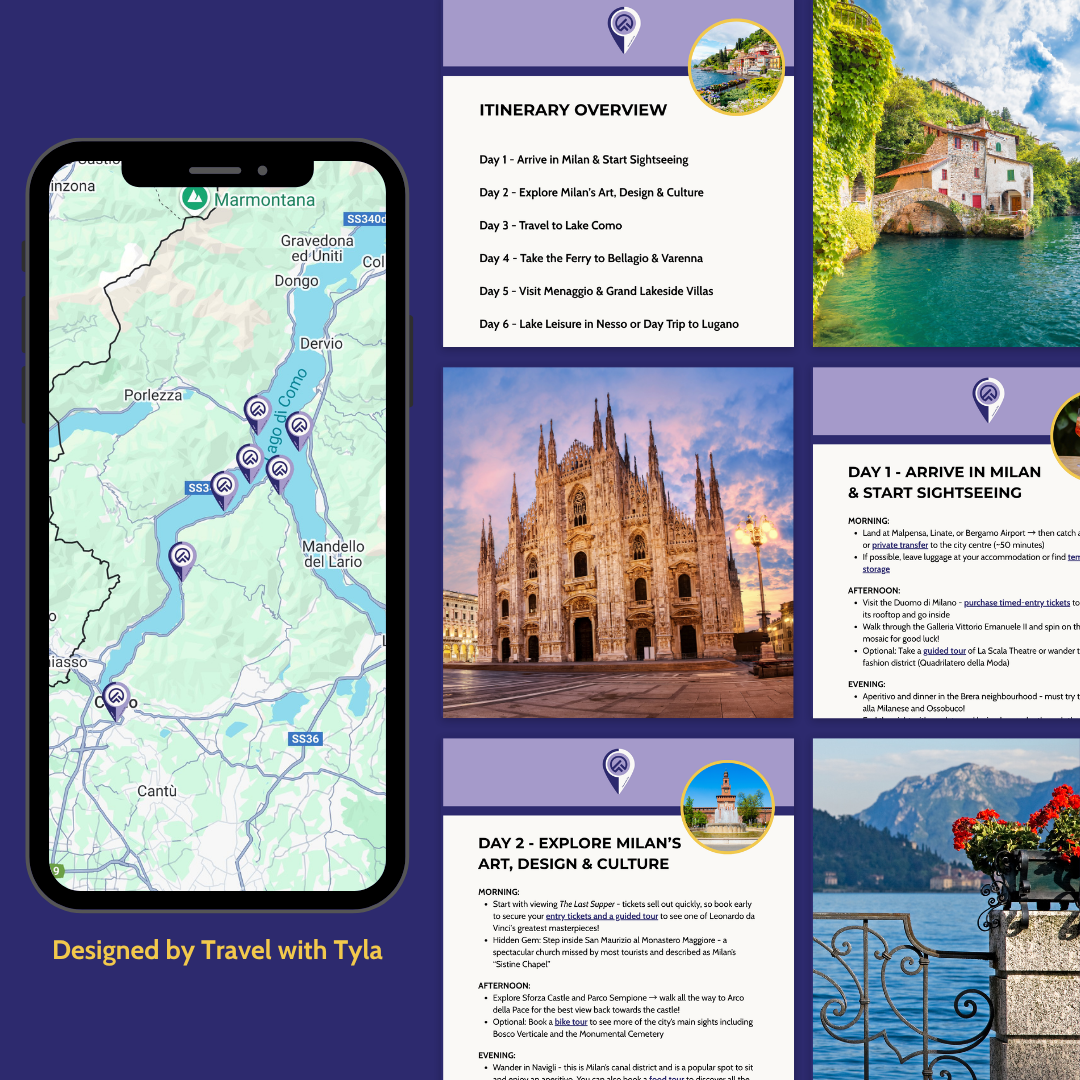 7 Day Milan & Lake Como Itinerary - From City Chic to Lakeside Bliss